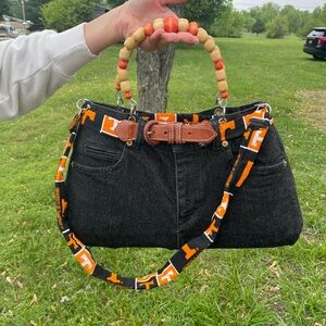 University of Tennessee Vintage Denim Bag
